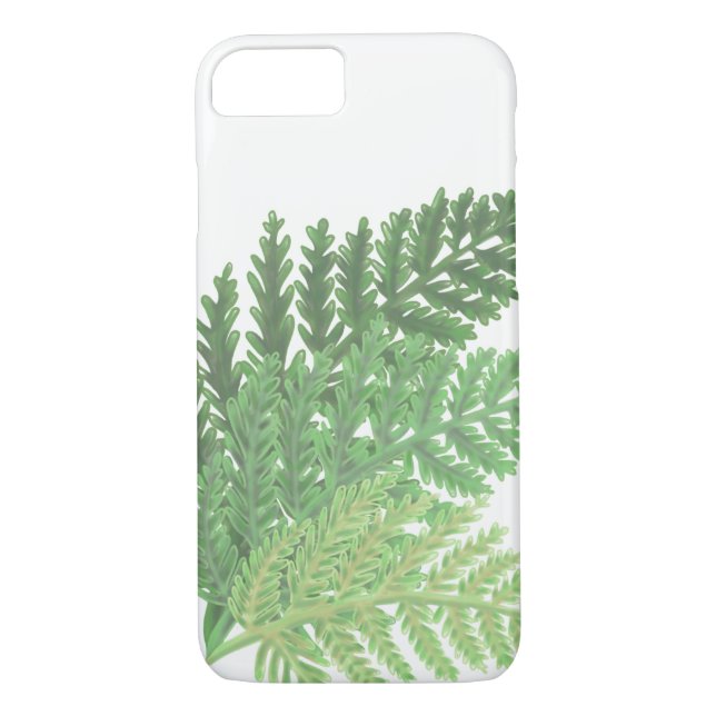 Moss Green Fern Case-Mate iPhone Hülle (Rückseite)