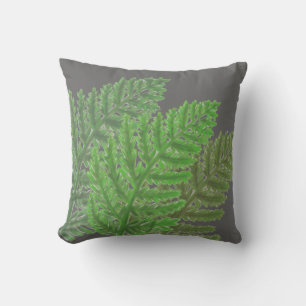 Moss Green Fern Kissen