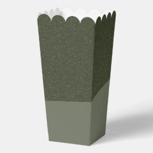 Moss Green Fevor Box mit Textured Top - Anpassen Geschenkschachtel