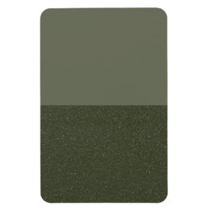 Moss Green halb Texturierte, flexible Magnet
