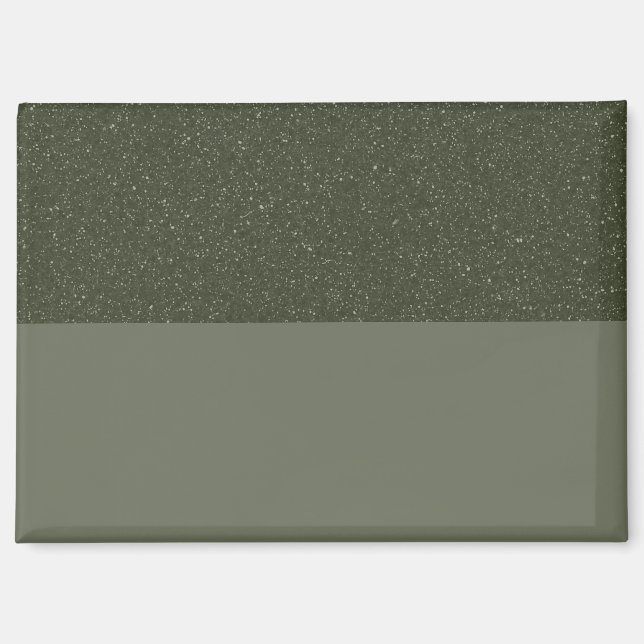 Moss Green Magnet (Top Texture Panel) - Anpassen (Vorderseite)