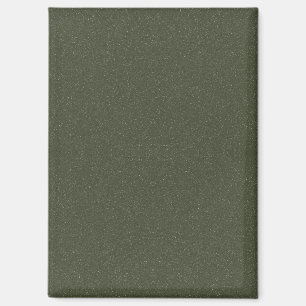 Moss Green Noise Textur Custom Magnet