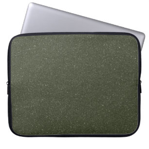 Moss Green Noise Texture Laptop Sleeve - Anpassen
