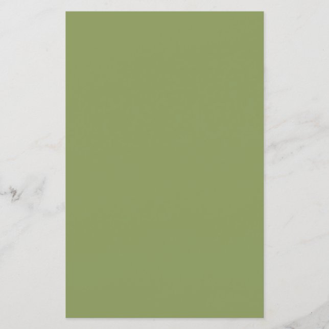 Moss Green Solid Color (Vorderseite)