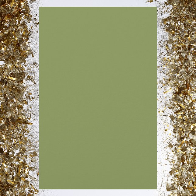 Moss Green Solid Color Briefpapier (Von Creator hochgeladen)