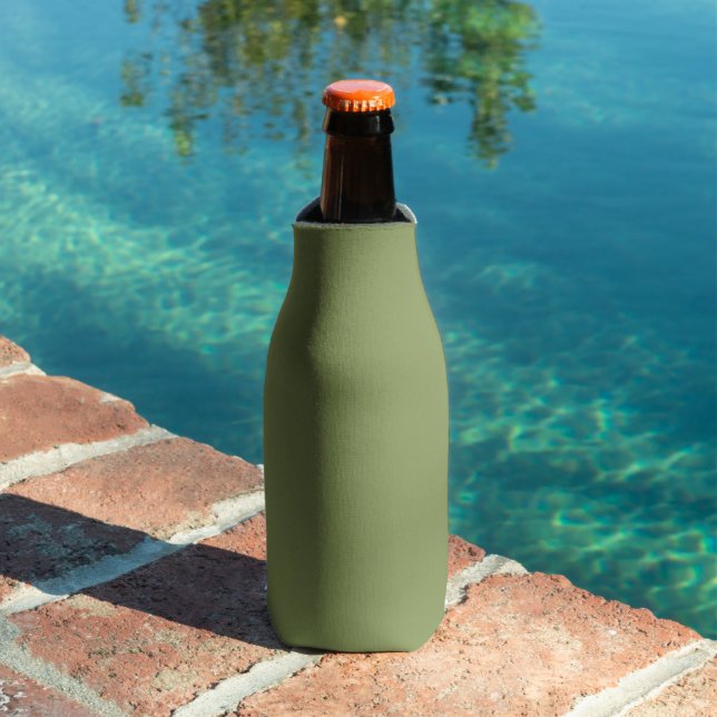 Moss Green Solid Color Flaschenkühler (In Situ Pool)