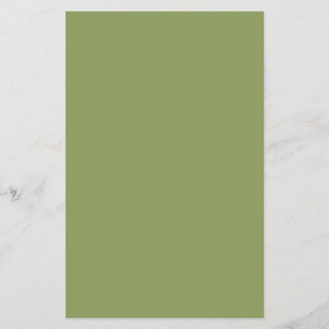 Moss Green Solid Color Flyer (Vorne)