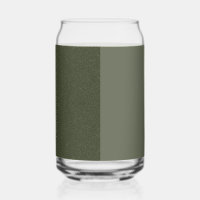 Moss Green Split Glass Dose - Glitzer & Matte