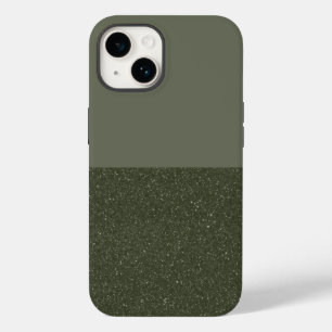 Moss Green Split iPhone 14 Fall anpassen Case-Mate iPhone 14 Hülle