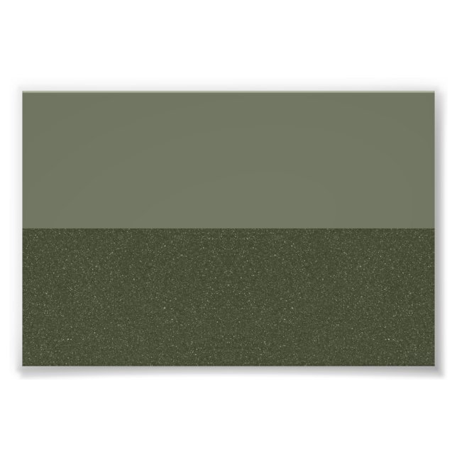 Moss Green Split Texture Foto Erweiterung Design (Vorne)