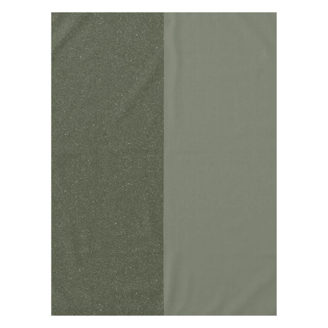 Moss Green Split Texture Tablecloth - Anpassbar Tischdecke (Vorderseite)