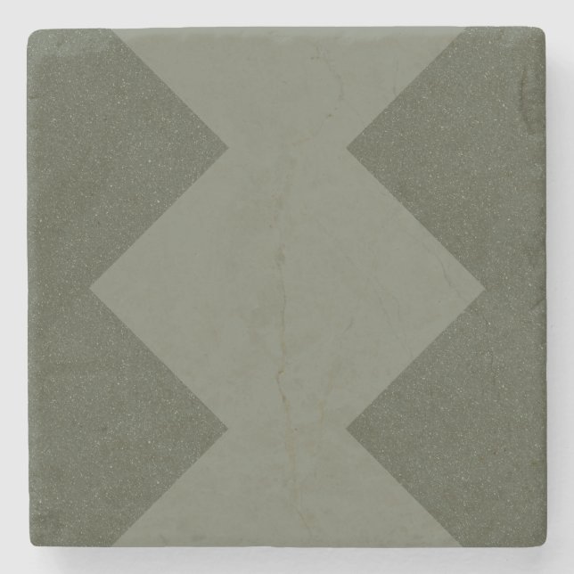 Moss Green Stone Untersetzer (Vorderseite)