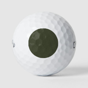 Moss Green Texture Golf Ball - Custom Print