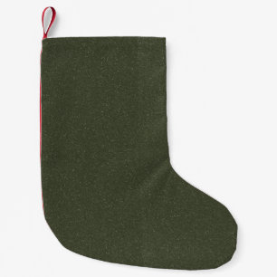 Moss Green Two-Tone Noise Weihnachtsweihnachtsfest Kleiner Weihnachtsstrumpf