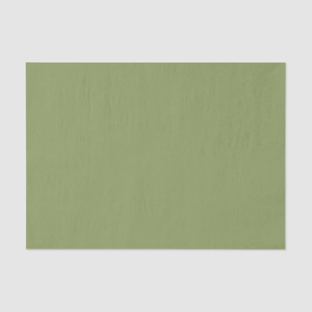 Moss grünes, robustes Farbtafel Seidenpapier (Vorderseite)