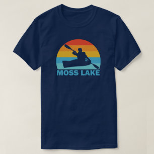 Moss Lake North Carolina Kayak T-Shirt