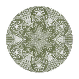 Moss Mandala Schneidebrett
