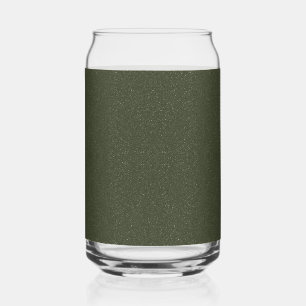 Moss Parties scintillant verte personnalisée Verre
