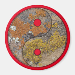 Moss Rock Art Talking Canyons, New Mexico Magnet