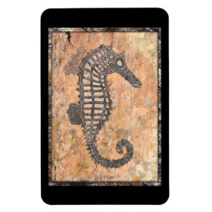 Moss Rock Sea Horns Talking Canyons, New Mexico Magnet