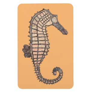 Moss Rock Sea Horns Talking Canyons, New Mexico Magnet