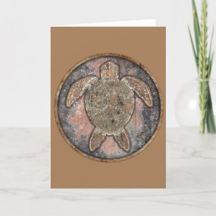 Moss Rock Sea Turtle Talking Canyons, New Mexico Karte