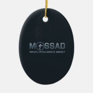 Mossad - Israelische Nachrichtenagentur - Geltungs Keramikornament