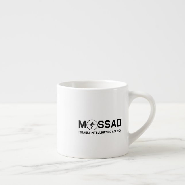 Mossad - Israelische Nachrichtenagentur - IDF Espressotasse (Rechts)