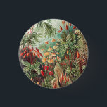 Mosses, Muscinae Laubmoose von Ernst Haeckel Button<br><div class="desc">Muscinae Laubmoose von Ernst Haeckel Vintage Pflanze Button</div>