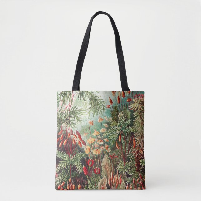 Mosses, Muscinae Laubmoose von Ernst Haeckel Tasche (Vorderseite)