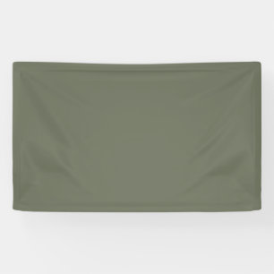 Mossgrünes Veranstaltungsbanner – Anpassbar Banner