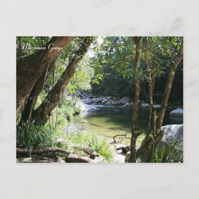 Mossman Gorge, Queensland - Postkarte (Vorderseite)