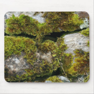 Mosssteinmauer Mousepad