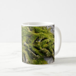 Mossy Broken Headstone Kaffeetasse
