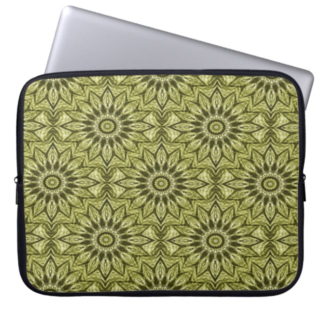 Mossy Flower.... Laptopschutzhülle (Vorderseite)