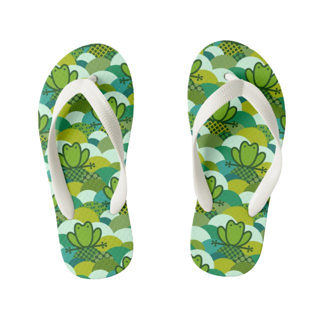 Mossy Frosch Kinderbadesandalen (Fußbett)