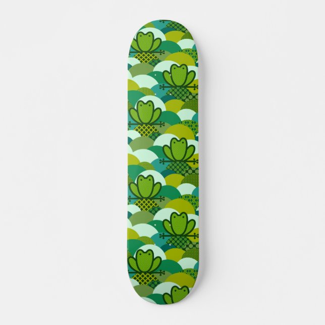 Mossy Frosch Skateboard (Vorne)