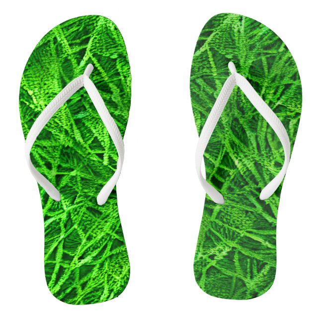 Mossy Grass Flip Flops (Fußbett)