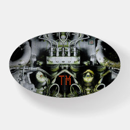 Mossy Green Motor Bluetooth Lautsprecher Briefbeschwerer