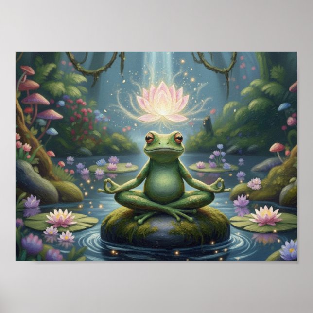 MossyGreenFrog Poster (Vorne)