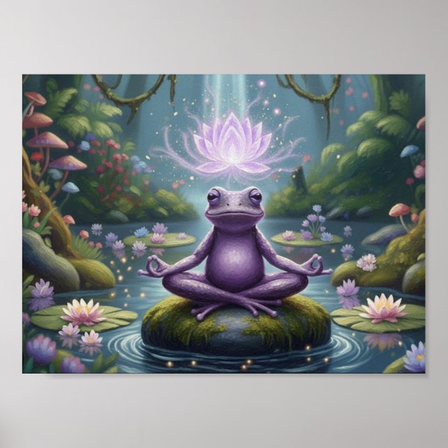 MossyVioletFrog Poster (Vorne)