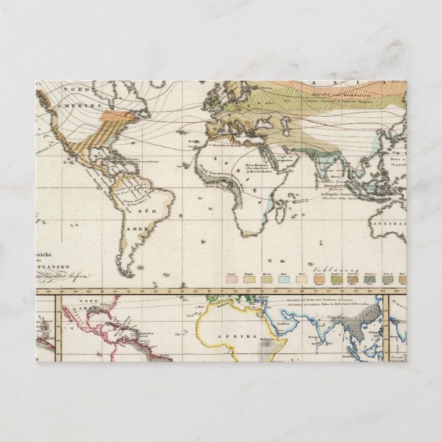 MOST BEDEUTSAM PFLANZGUT SPREAD DISTRICTS POSTKARTE (Vorderseite)
