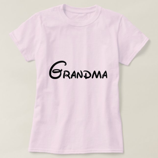 Most Magical Day Grandma T-Shirt (Design vorne)