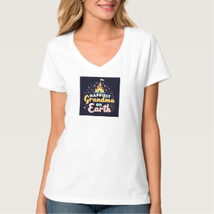 Most Magical Oma, Fantasy Castle - T - Shirt