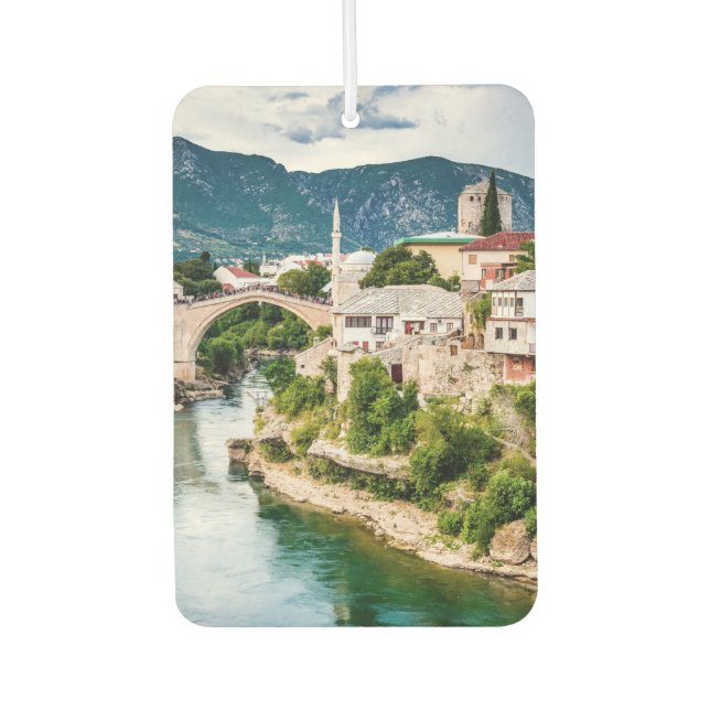Mostar Bosnien und Herzegowina Autolufterfrischer (Vorderseite)