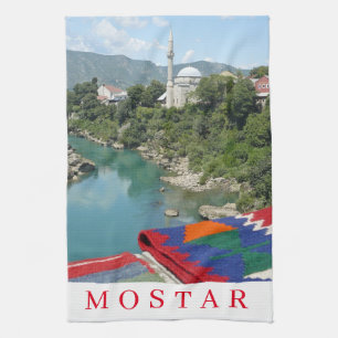 Mostar mosquée vue torchon
