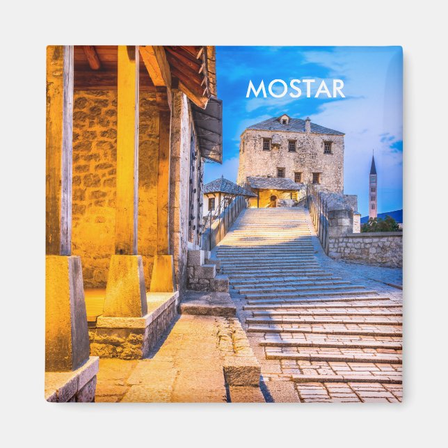 Mostar Old City Magnet, Bosnien Magnet (Vorne)