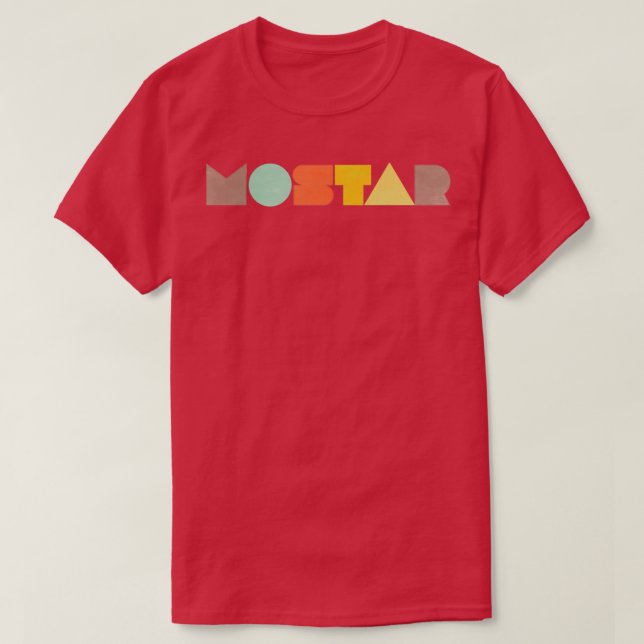 Mostar Vintage T-Shirt (Design vorne)