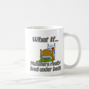 Moster unter dem Bett Kaffeetasse