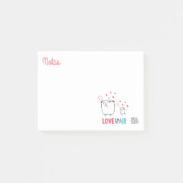 Mostropi│Love is in the air Post-it Klebezettel
